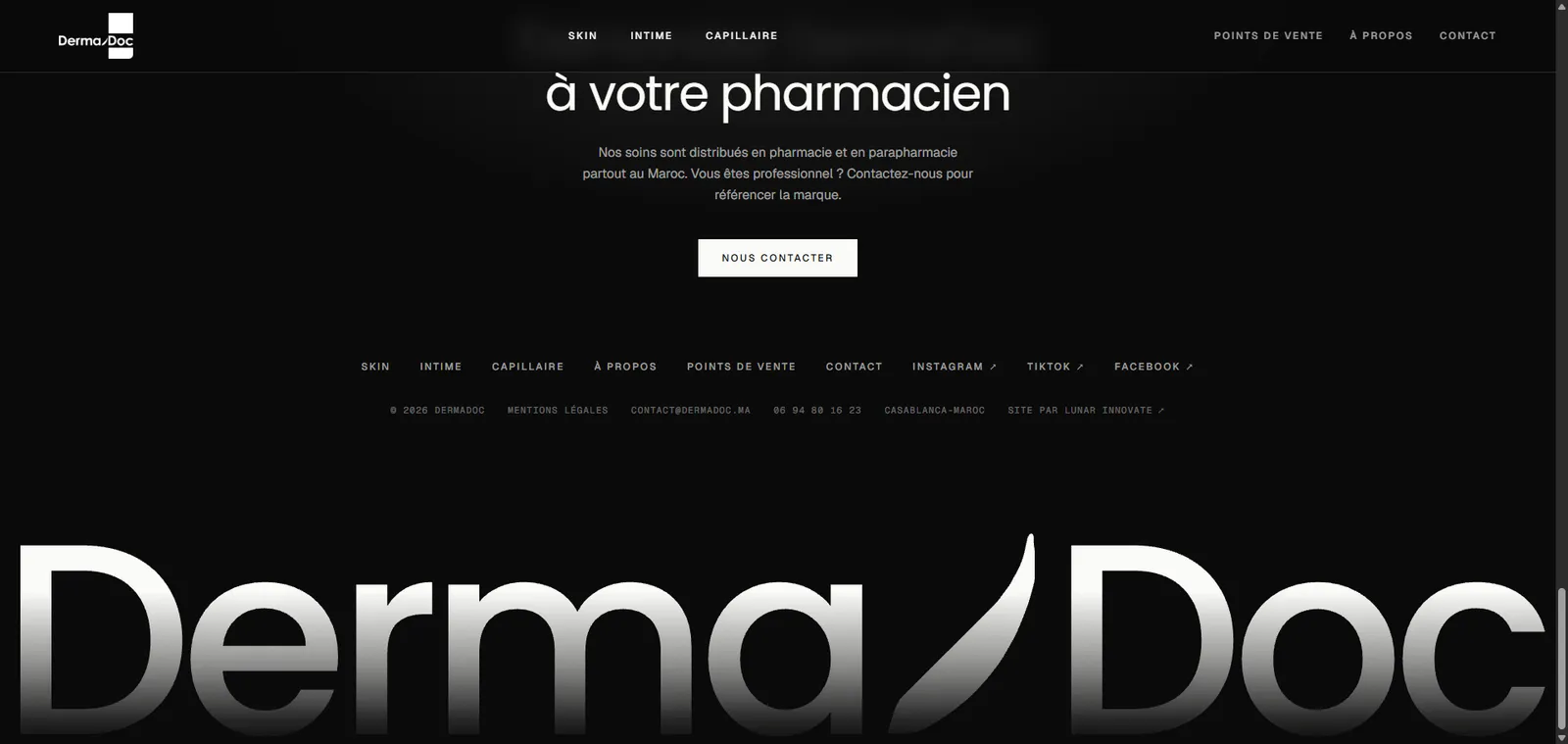 DermaDoc : Orienter vers la pharmacie, signer en grand