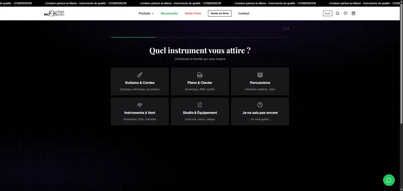 MC Ozsan Music : Un test propulsé par l'IA pour choisir le bon instrument