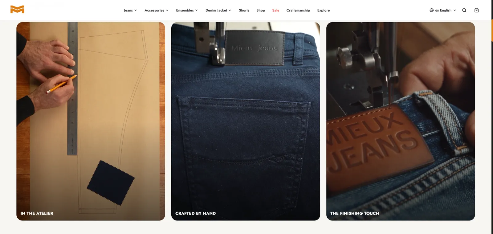 Mieux Jeans : Raconter l'atelier
